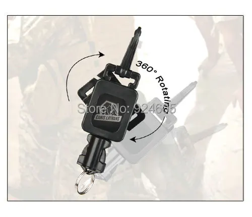 Canis Latrans cable retráctil de resorte para llaves y herramientas - imagen 4