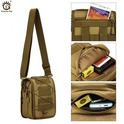 Bolso messenger táctico MOLLE nailon ripstop – Multifunción outdoor