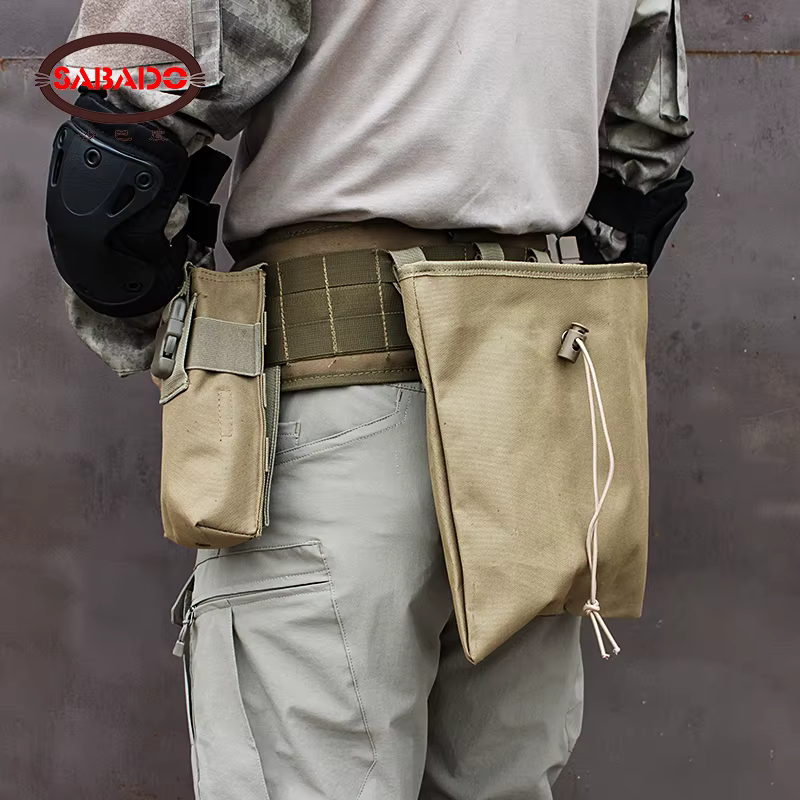 Cinturón MOLLE de combate – Nylon táctico para Airsoft y caza - imagen 5