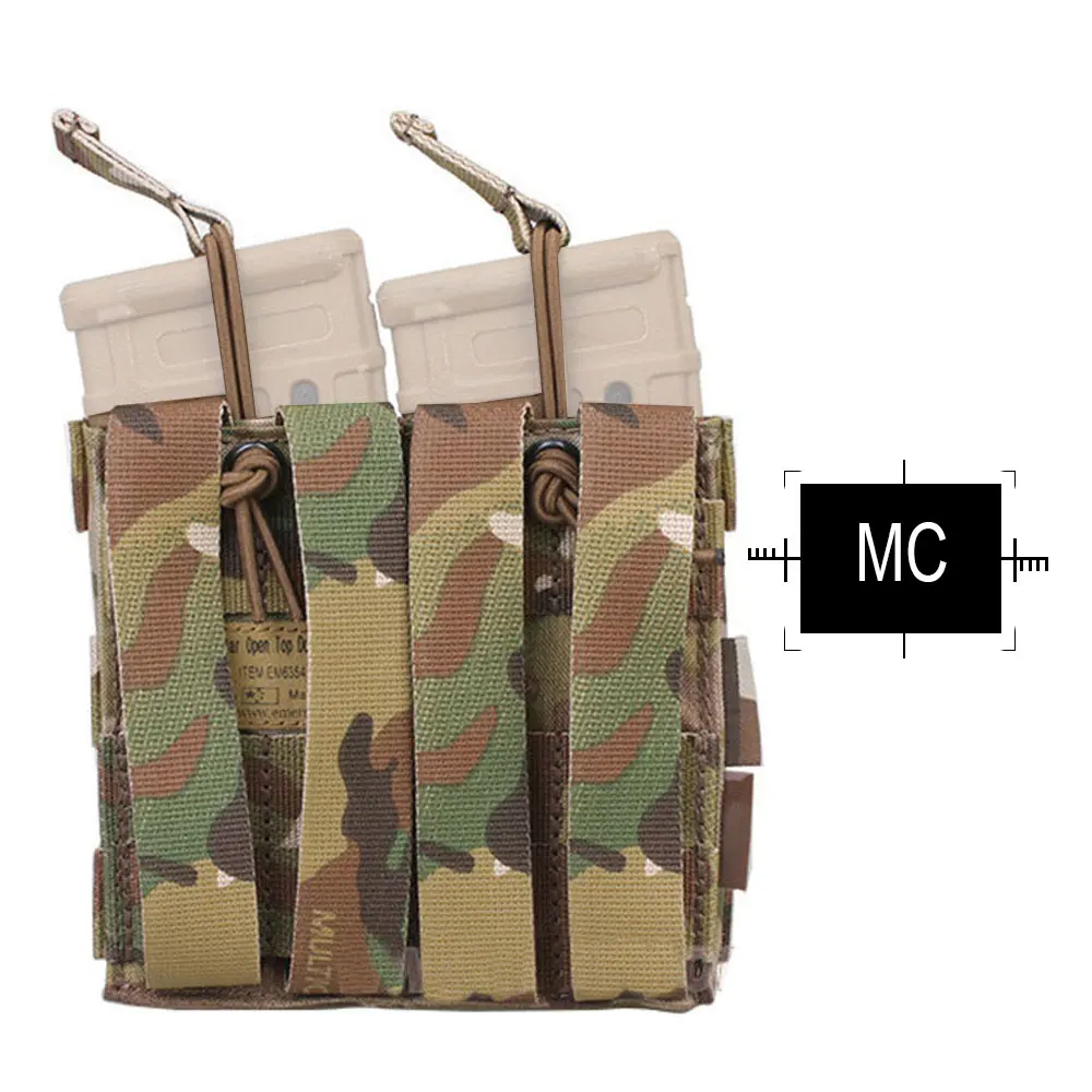 Detalle del material de nailon de la bolsa táctica