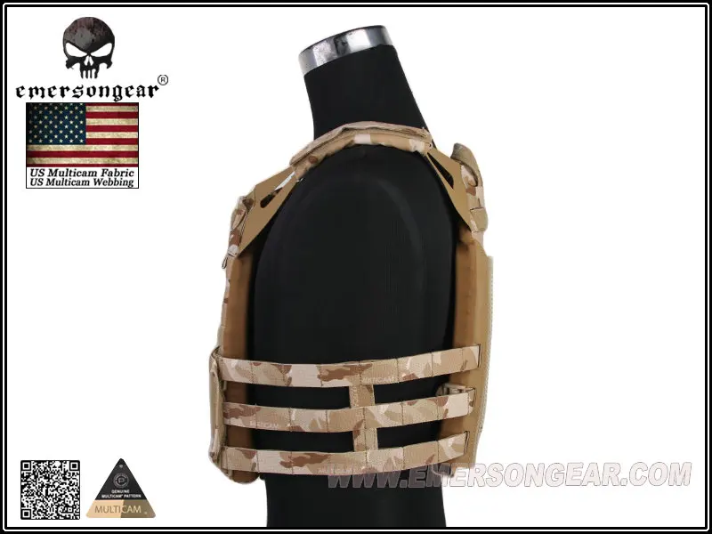 Emersongear JPC 2.0 chaleco táctico portaplacas Multicam Árido - imagen 5