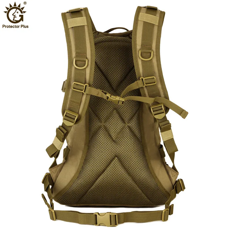 Mochila táctica impermeable 25L camuflaje resistente trekking camping - imagen 4