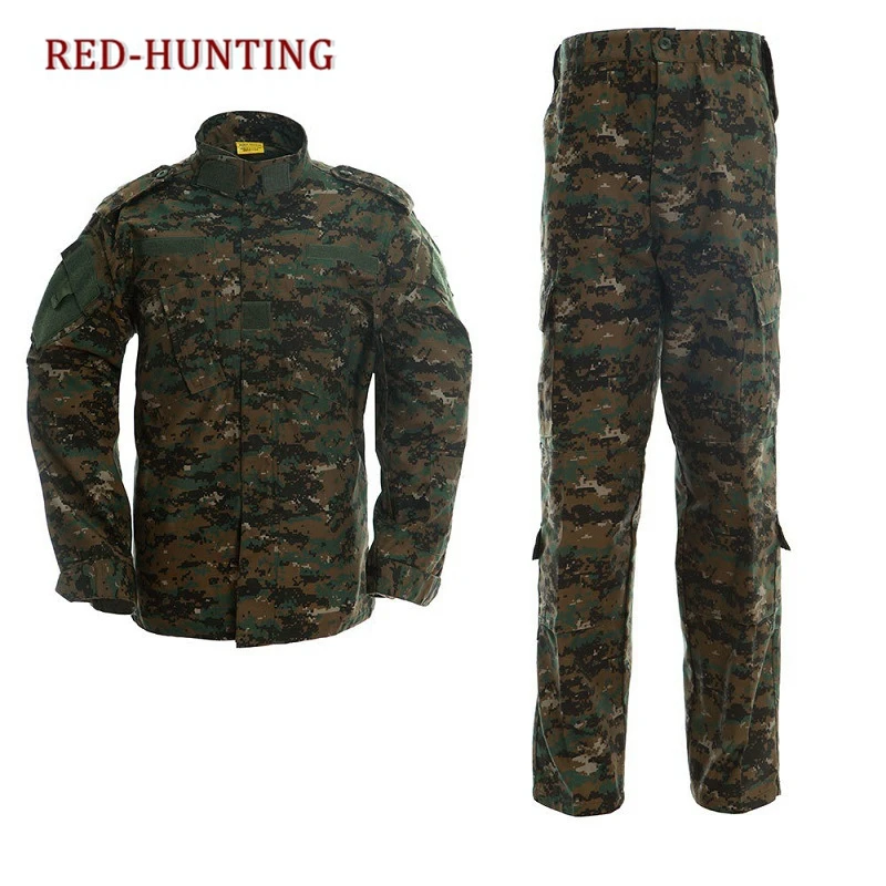 Chaqueta y pantalón BDU camuflaje desert jungle – Uniforme táctico militar