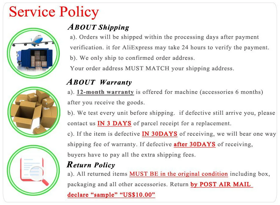 Contenido del paquete