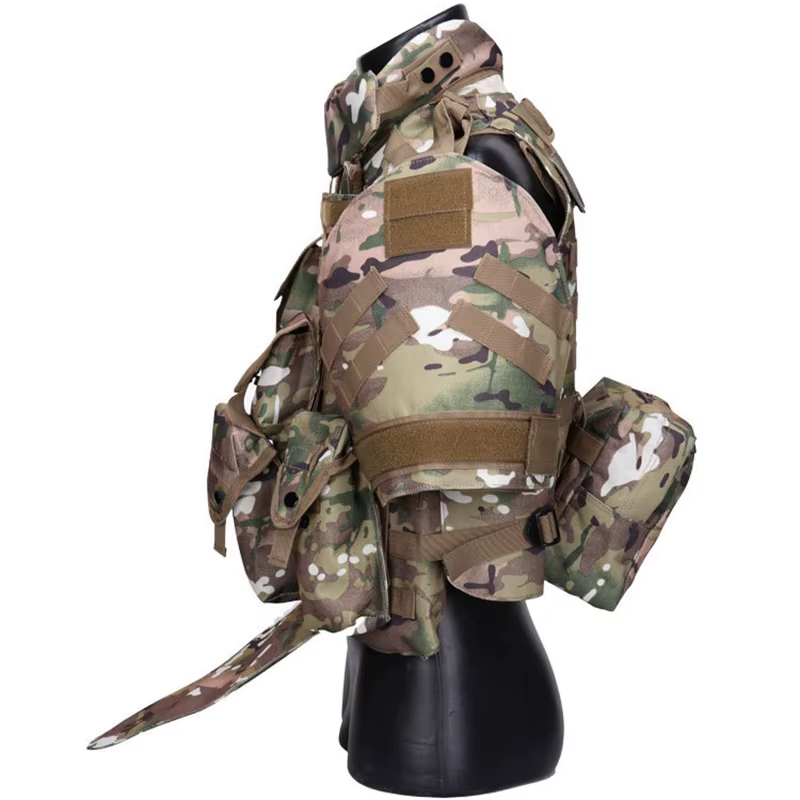 Detalle de las correas MOLLE
