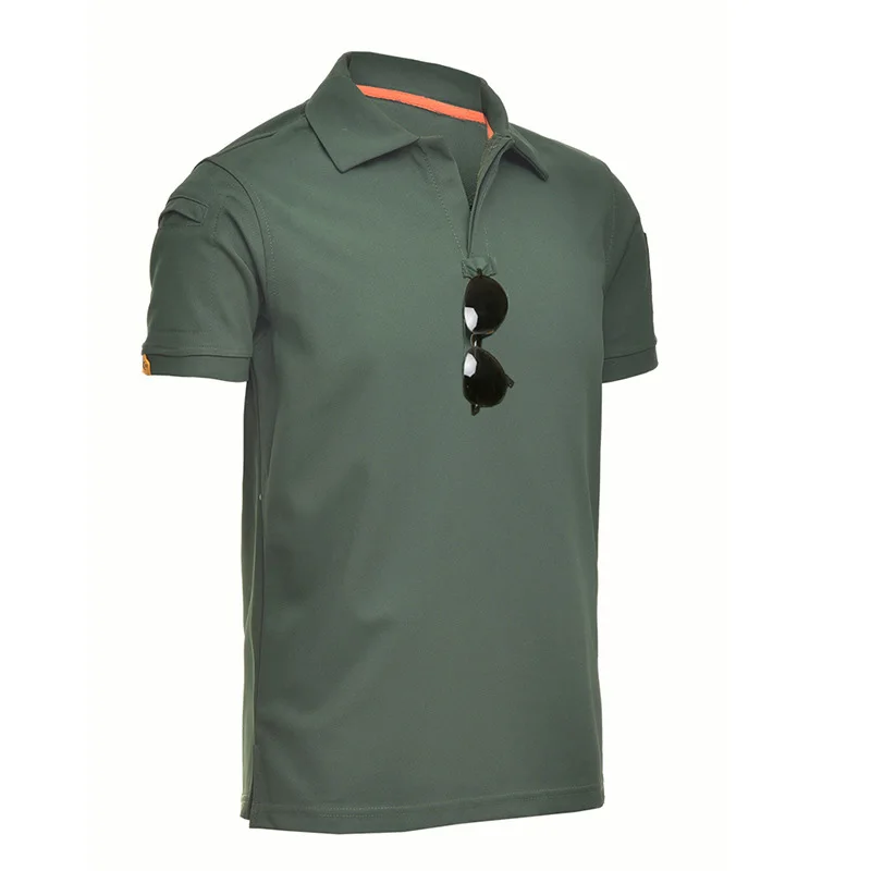 MEGE Polo táctico militar – Camiseta hombre verano informal - imagen 2