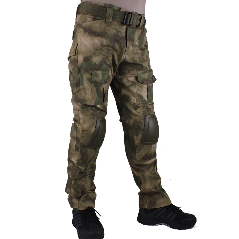 Uniforme combate BDU verde woodland con coderas y rodilleras - imagen 3