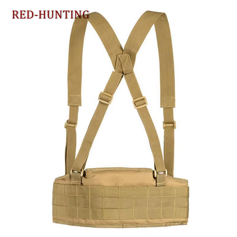Chaleco táctico MOLLE acolchado con cinturón Airsoft - imagen 5