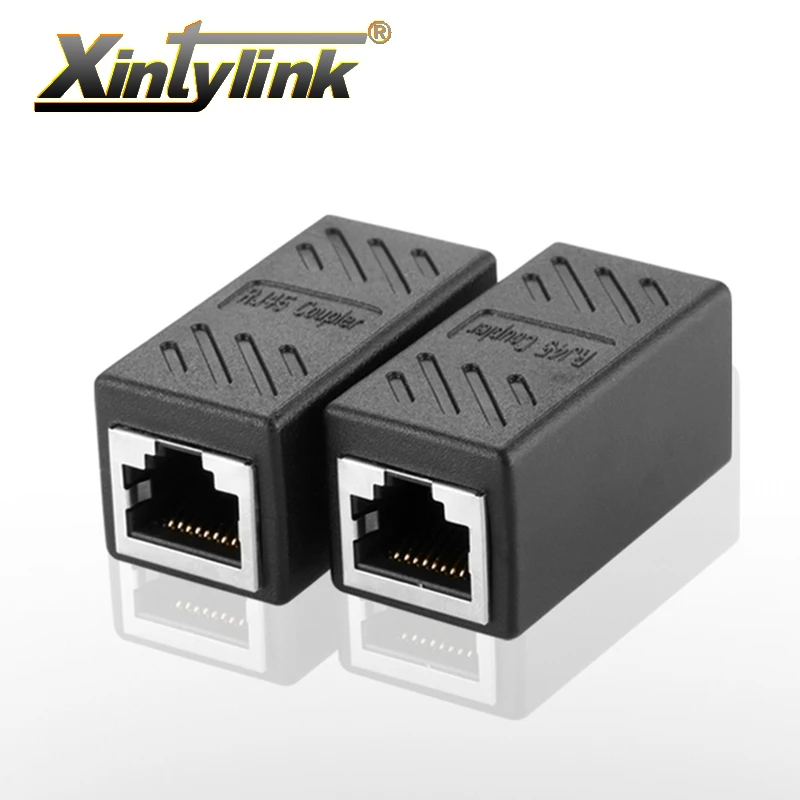 Xintylink adaptador doble RJ45 Cat6 extensión de red Ethernet - imagen 4