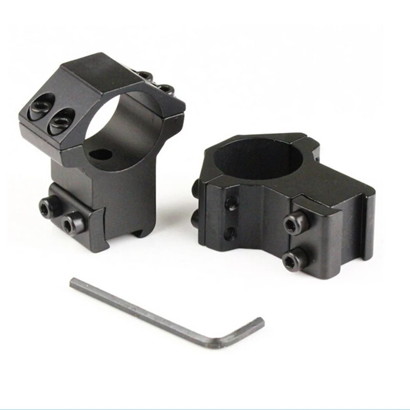Monturas Picatinny 1 pulgada perfil alto – 2 anillos para mira - imagen 2