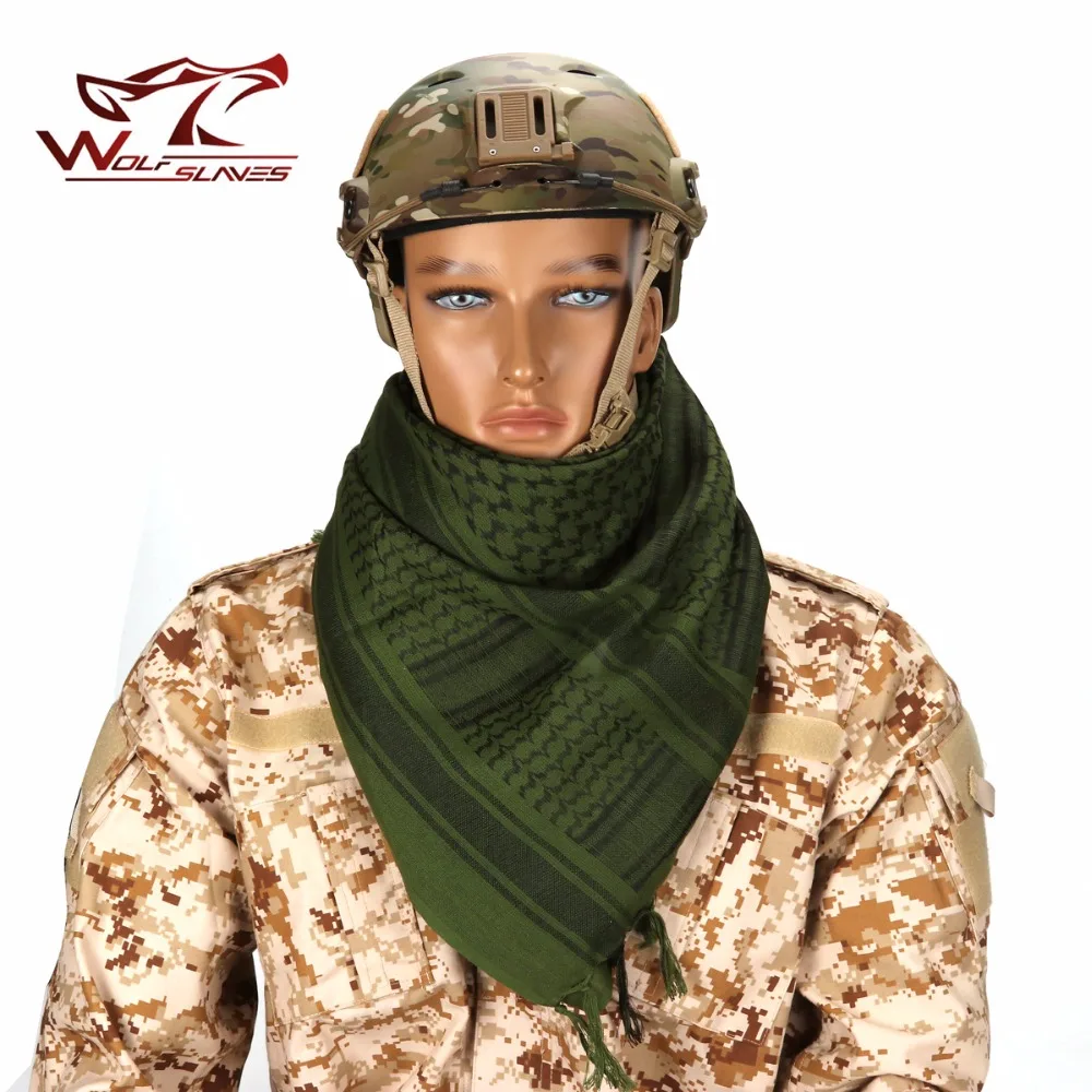 Bufanda Shemagh táctica de algodón para uso militar en desierto - imagen 5