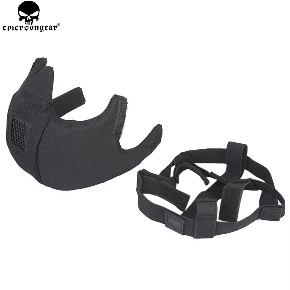 EMERSONGEAR Mascarilla táctica media cara Airsoft Paintball BD6641 - imagen 5