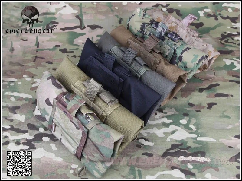 EMERSON Porta-cargadores táctico MOLLE plegable para cintura Airsoft - imagen 5