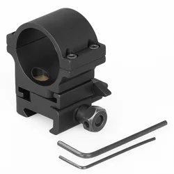 PPT Soporte táctico de visor Picatinny negro montaje para caza