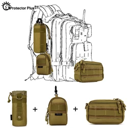 Bandolera táctica MOLLE impermeable – Sistema modular camuflaje