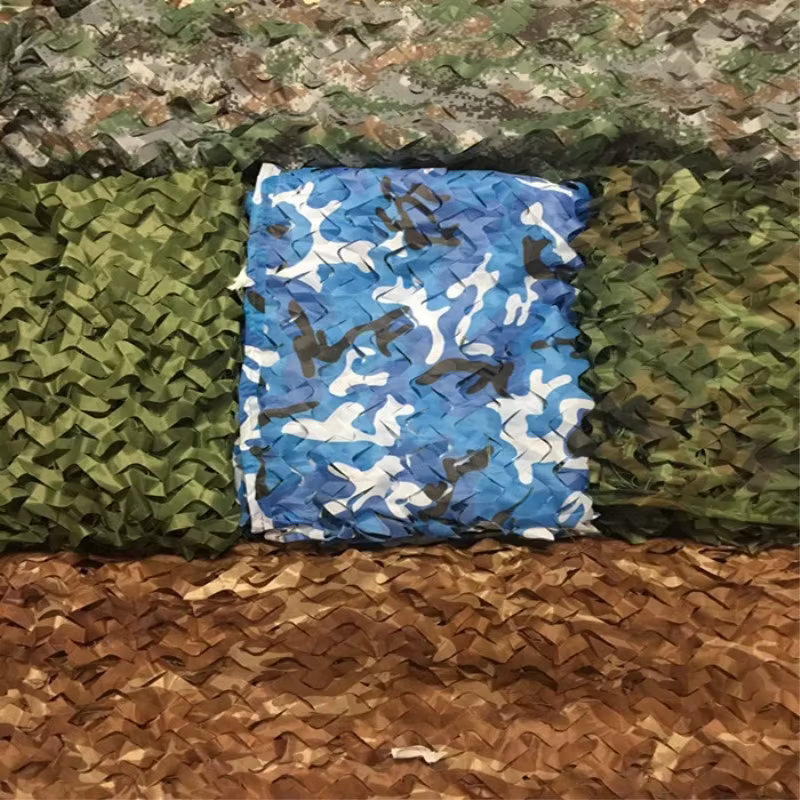 Red de camuflaje verde militar
