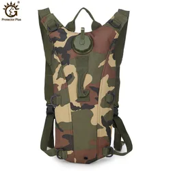 Mochila hidratación táctica 3L con sistema Camelbak outdoor