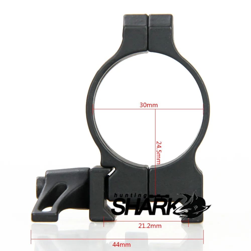 Canis Latrans montaje de visor QD centro alto para anillos Picatinny - imagen 2