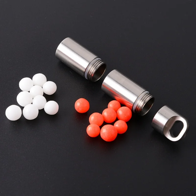 Pastillero EDC estanco de acero inoxidable - imagen 4