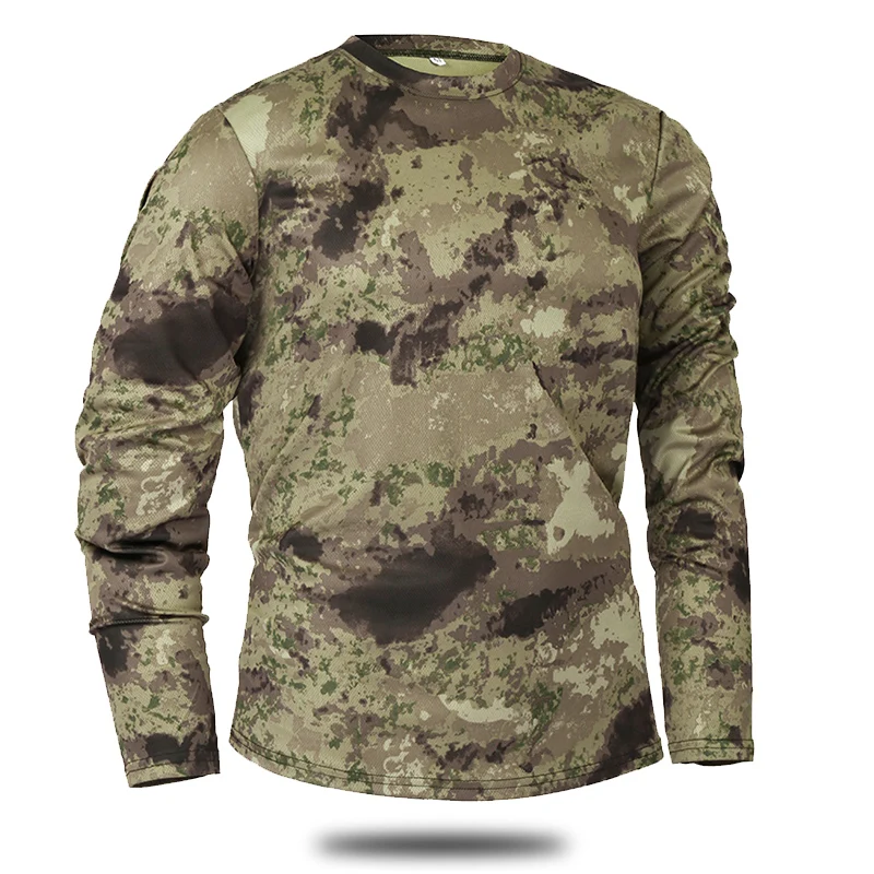 Mege Camiseta Térmica Táctica Manga Larga – Secado rápido - imagen 2