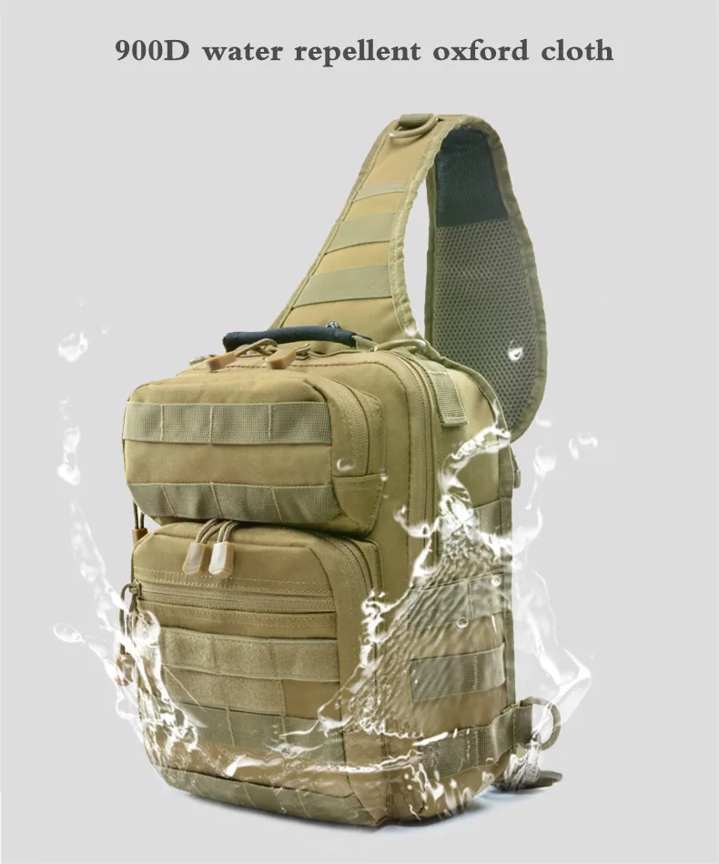 Sistema Molle y compartimentos