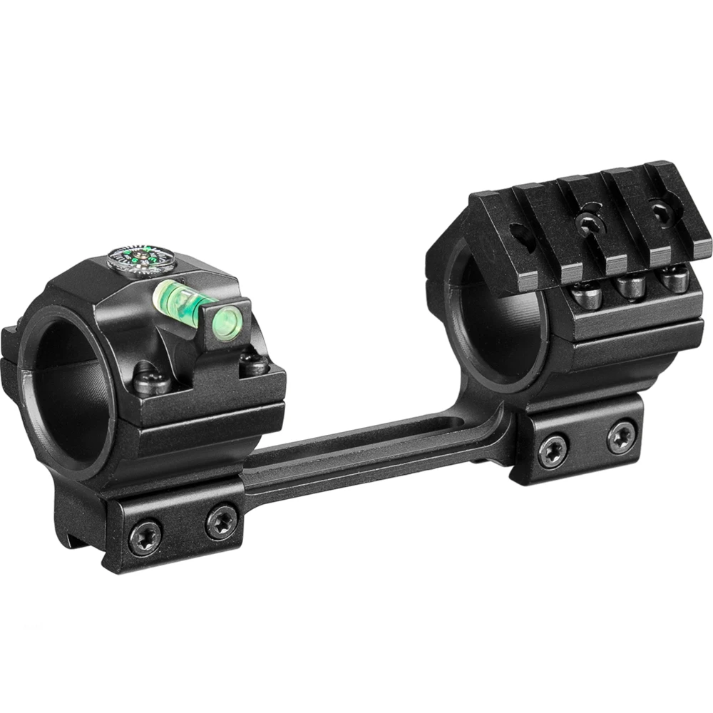 Montura doble anillo rifle nivel burbuja – Picatinny 11mm - imagen 2