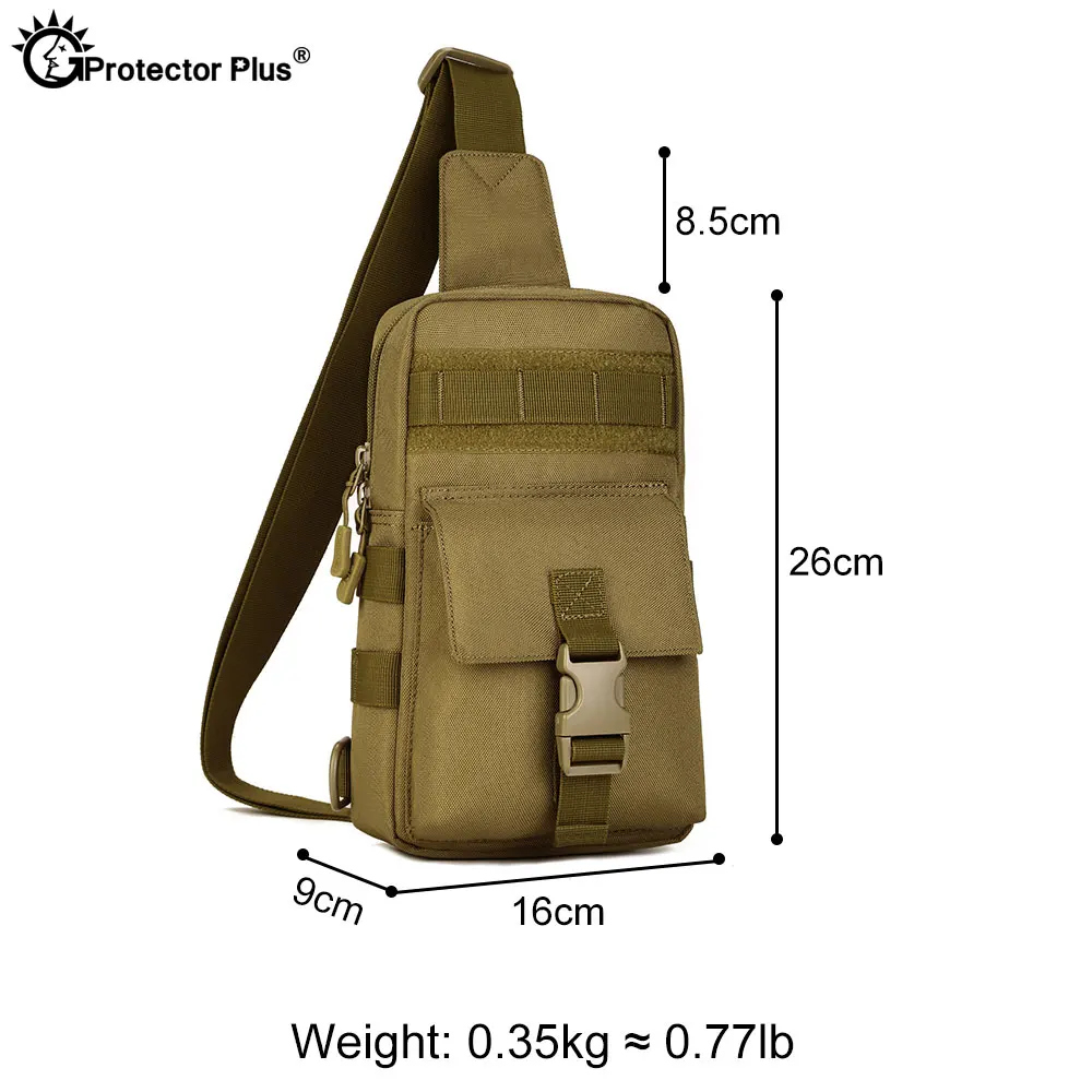 Bolsa táctica impermeable MOLLE para caza y acampada - imagen 4