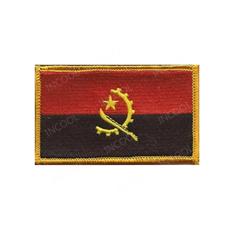 Parche bordado bandera África - Sudáfrica, Egipto, Kenia, Congo - imagen 2