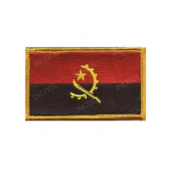 Parche bordado bandera África - Sudáfrica, Egipto, Kenia, Congo