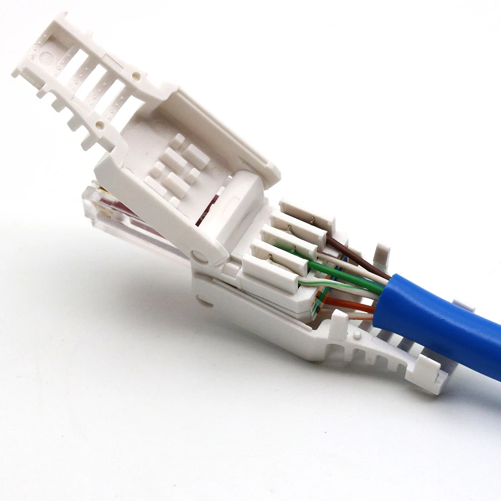 Xintylink Conector RJ45 CAT6 Ethernet para redes LAN de alto rendimiento - imagen 3