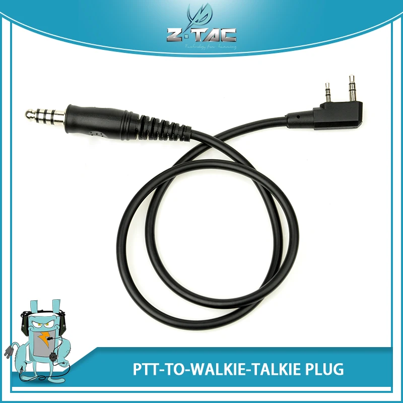 Z-TAC Z124 Cable PTT táctico para radios militares - imagen 4