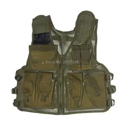 CLUSGO Chaleco Táctico Ajustable Malla