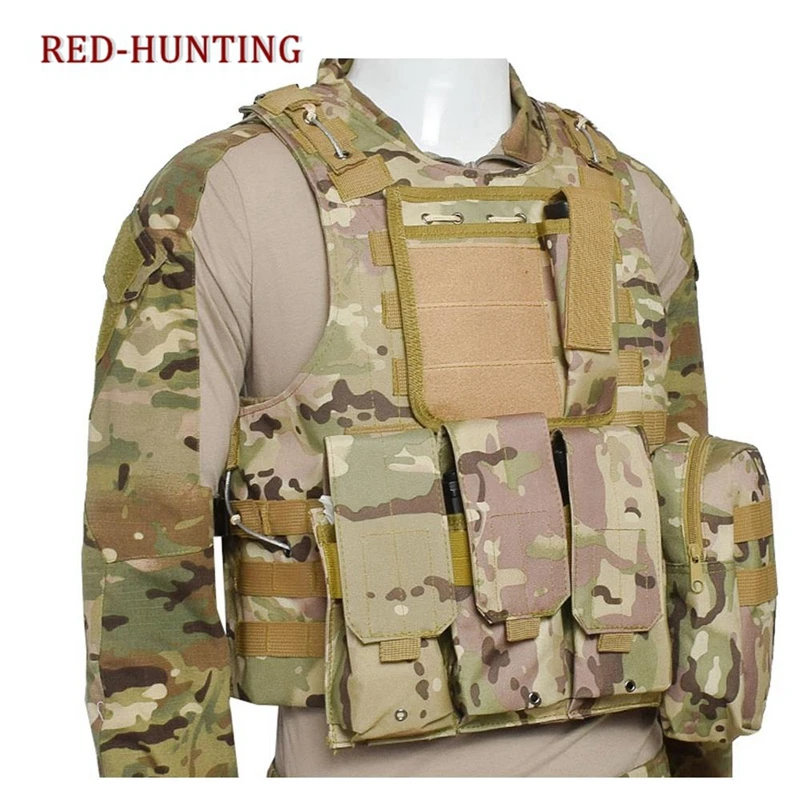 Chaleco táctico camuflaje militar – Caza y Airsoft - imagen 5
