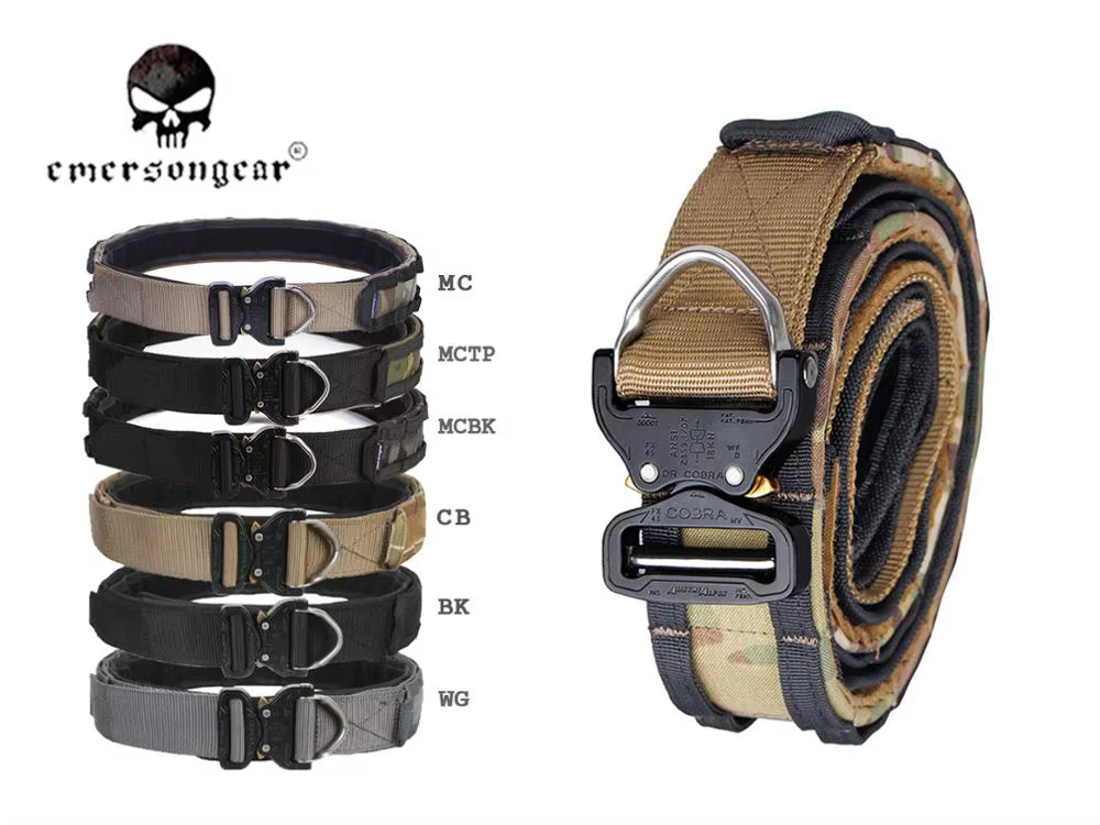 EmersonGear Cinturón de Combate Táctico MOLLE con Anillo en D - imagen 4