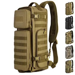 Mochila táctica MOLLE de pecho con alta capacidad para exterior