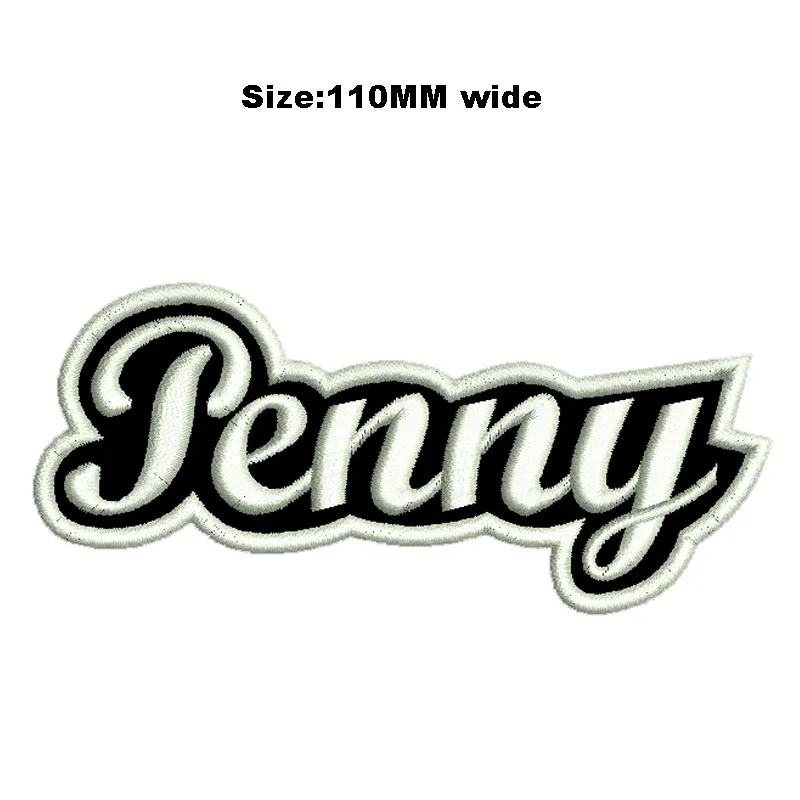 Parche bordado nombre personalizado para chaleco y moto motero - imagen 2