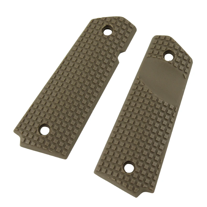 VULPO grip táctico 1911 – Cubierta empuñadura Serie BK azul y roja - imagen 2