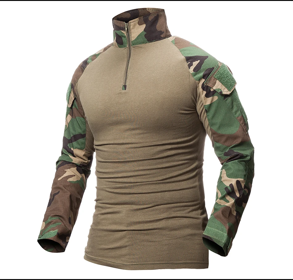 Camiseta táctica vista lateral
