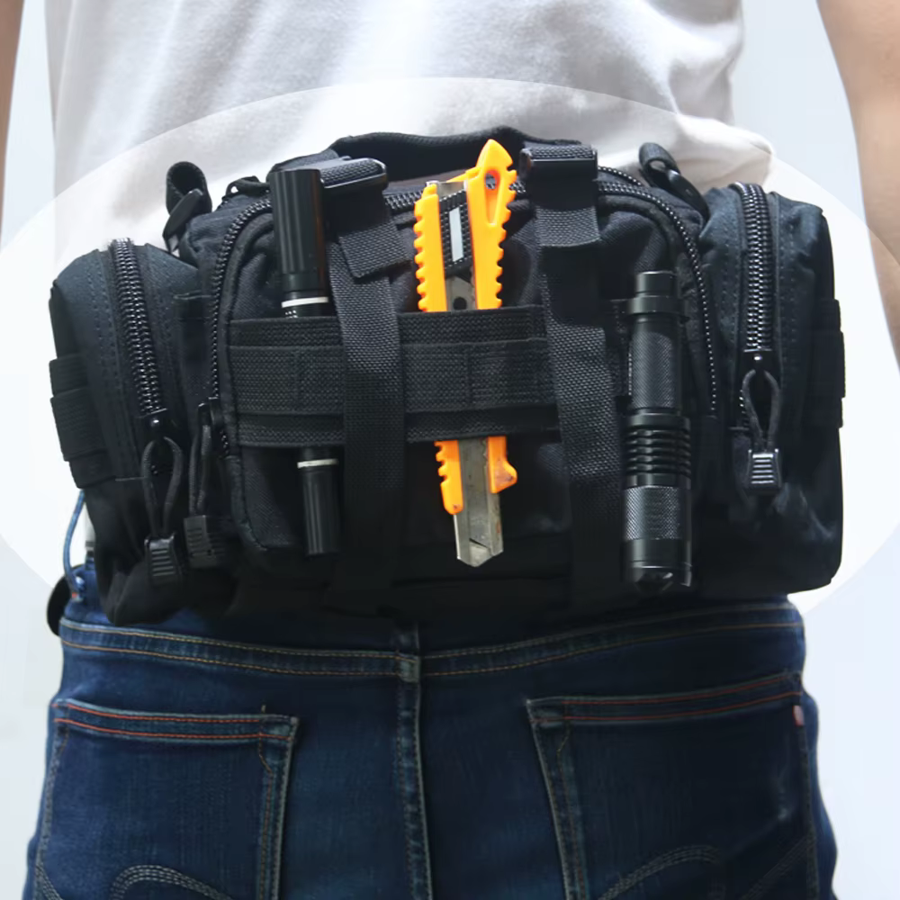 TAK YIYING Bolsa Cintura MOLLE Caza Alta Resistencia