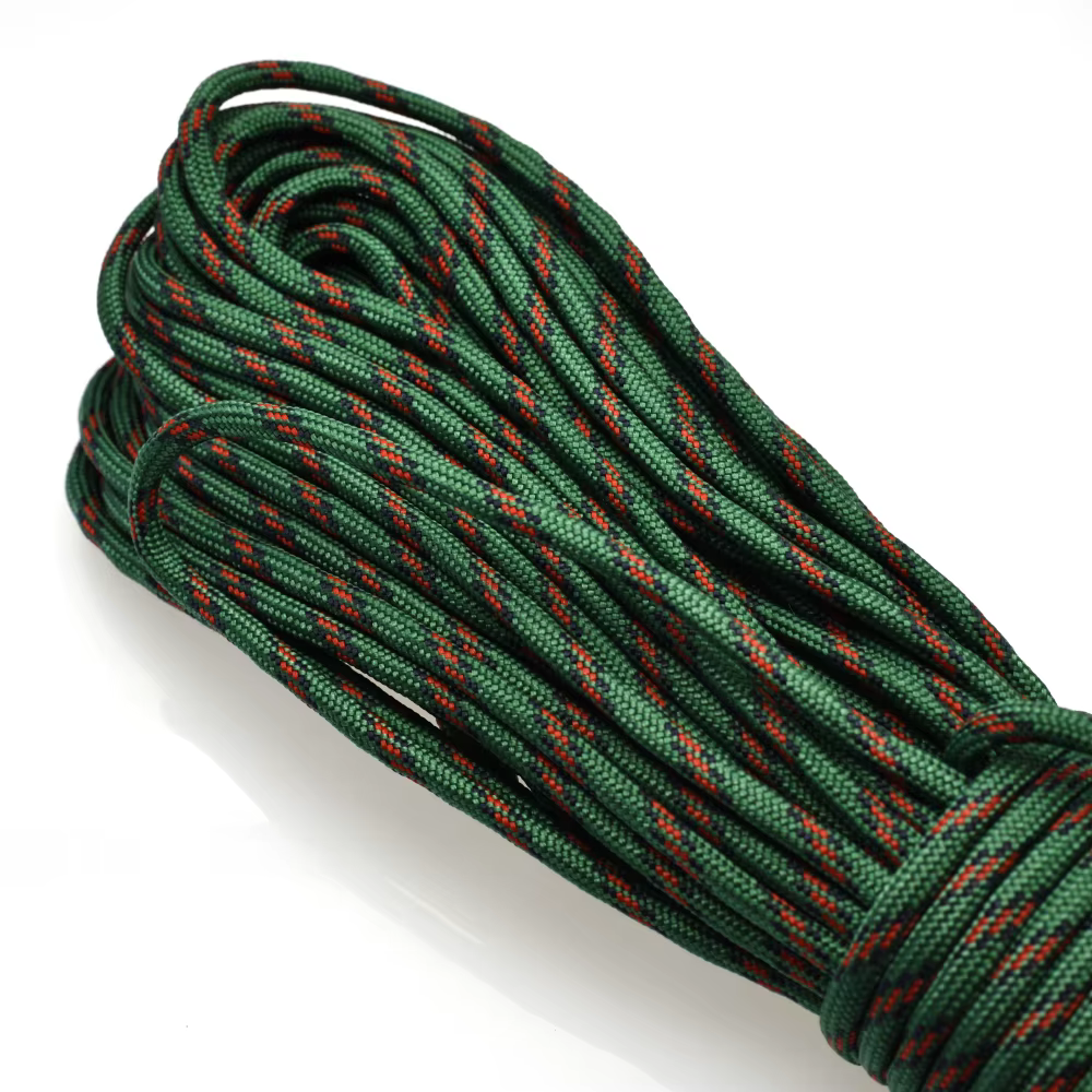 Muestra de diferentes colores de paracord