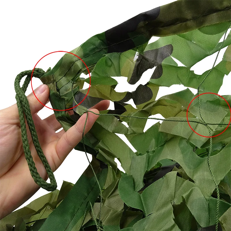Red de camuflaje militar - malla sombra multiuso para caza y exterior - imagen 2