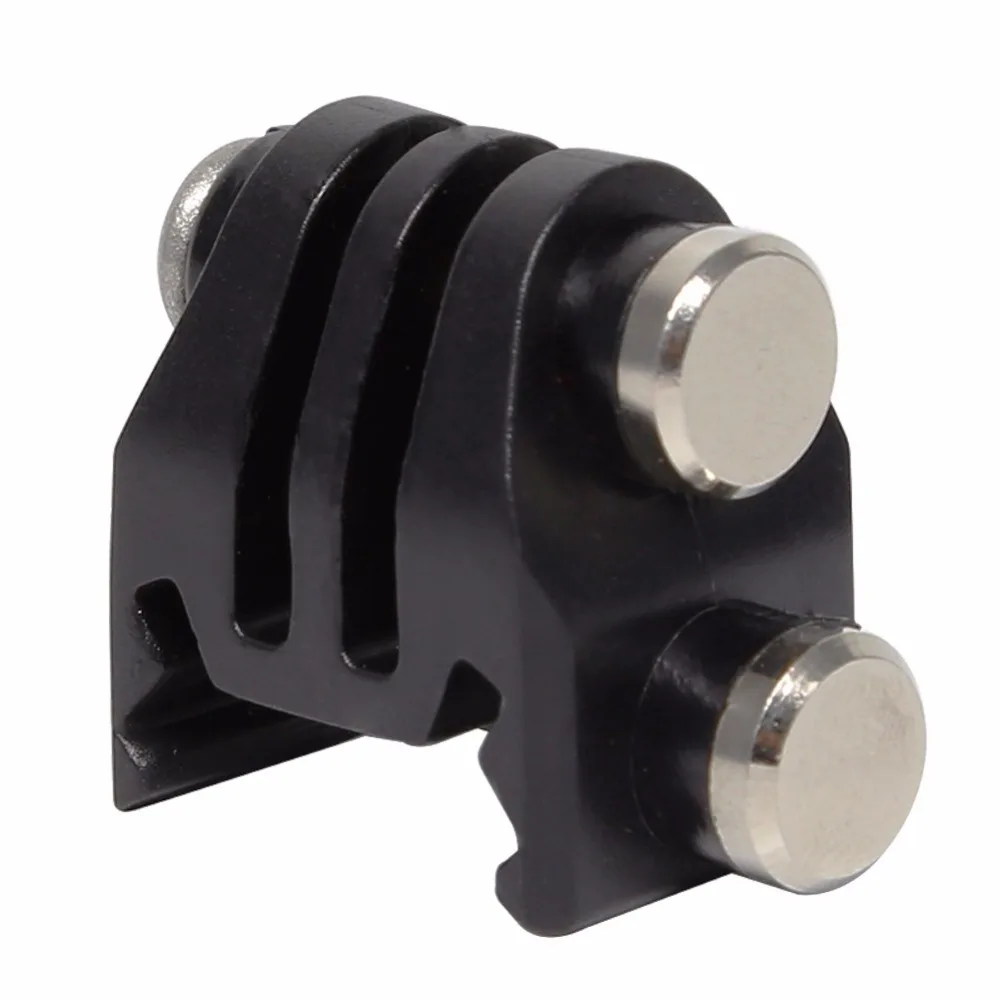 Rail Picatinny visto desde arriba con cámara GoPro montada