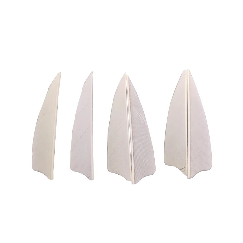 Sharrow pluma pavo 3″ flecha tiro arco - imagen 3