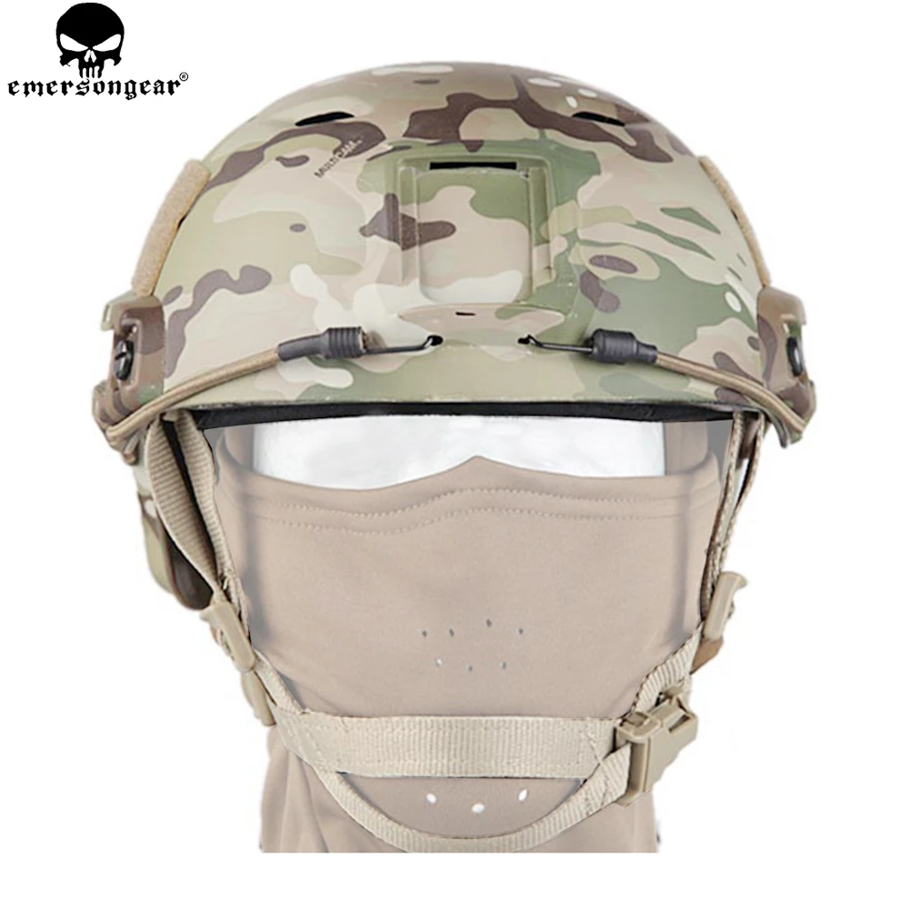 EmersonGear BJ Casco táctico negro ajustable - imagen 3