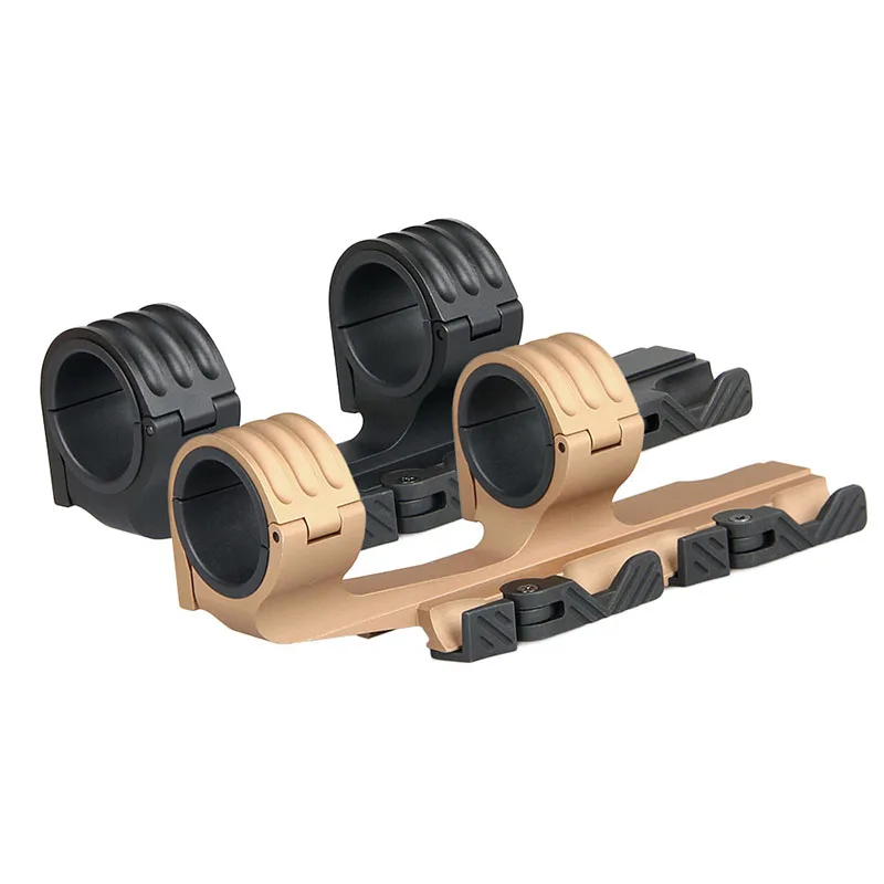 Soporte de mira QD Picatinny para airsoft, con ajuste de altura - imagen 2