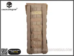 Bolsa de hidratación táctica para mochila airsoft combate coyote