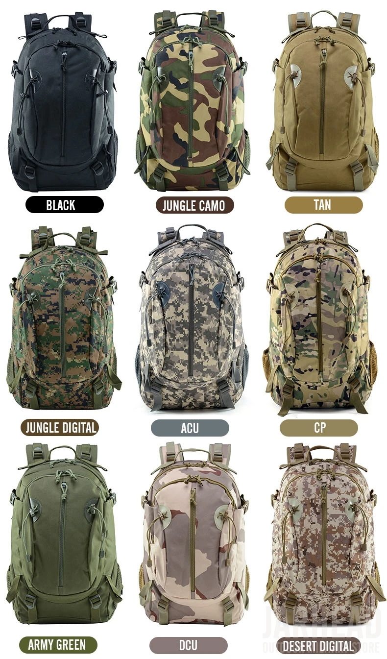 Detalle del diseño camuflado y aspecto táctico