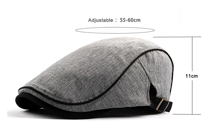 Boinas y gorra con visera en diseño veraniego