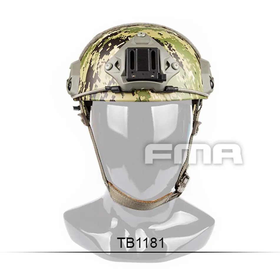 Casco táctico FMA MH AOR2 – Caza y supervivencia airsoft - imagen 4