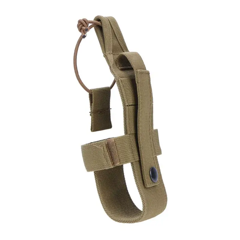 Portabotellas táctico MOLLE ripstop – Soporte militar woodland - imagen 3